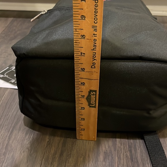 Puma Women’s Girls backpack school book bag black new laptop water bottle pocket - Picture 10 of 12